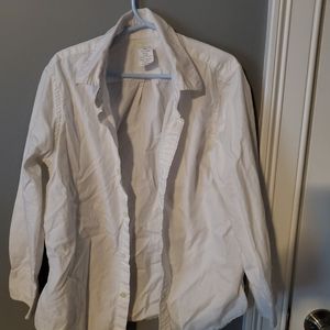 Boy's Crewcuts long sleeve white dress shirt 👔